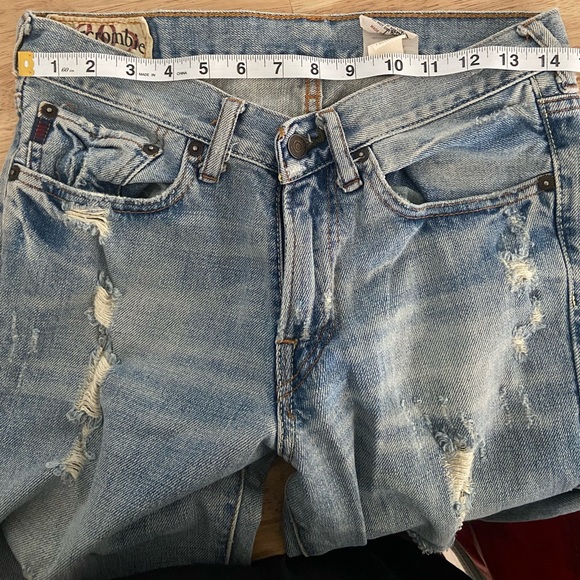 Abercrombie and Fitch vintage original jeans. Women’s size 14 boot cut low rise. - Picture 3 of 7